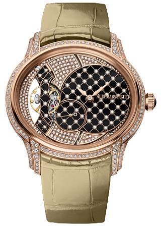 Review Audemars Piguet 77249OR.ZZ.A205CR.01 Millenary Hand-Wound watch replica - Click Image to Close